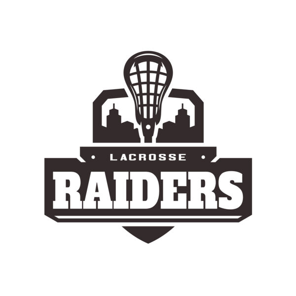 Raiders Lacrosse Logo Template Thumbnail