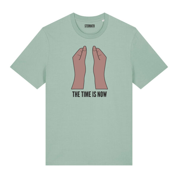 T-shirt 'The time is now' Thumbnail